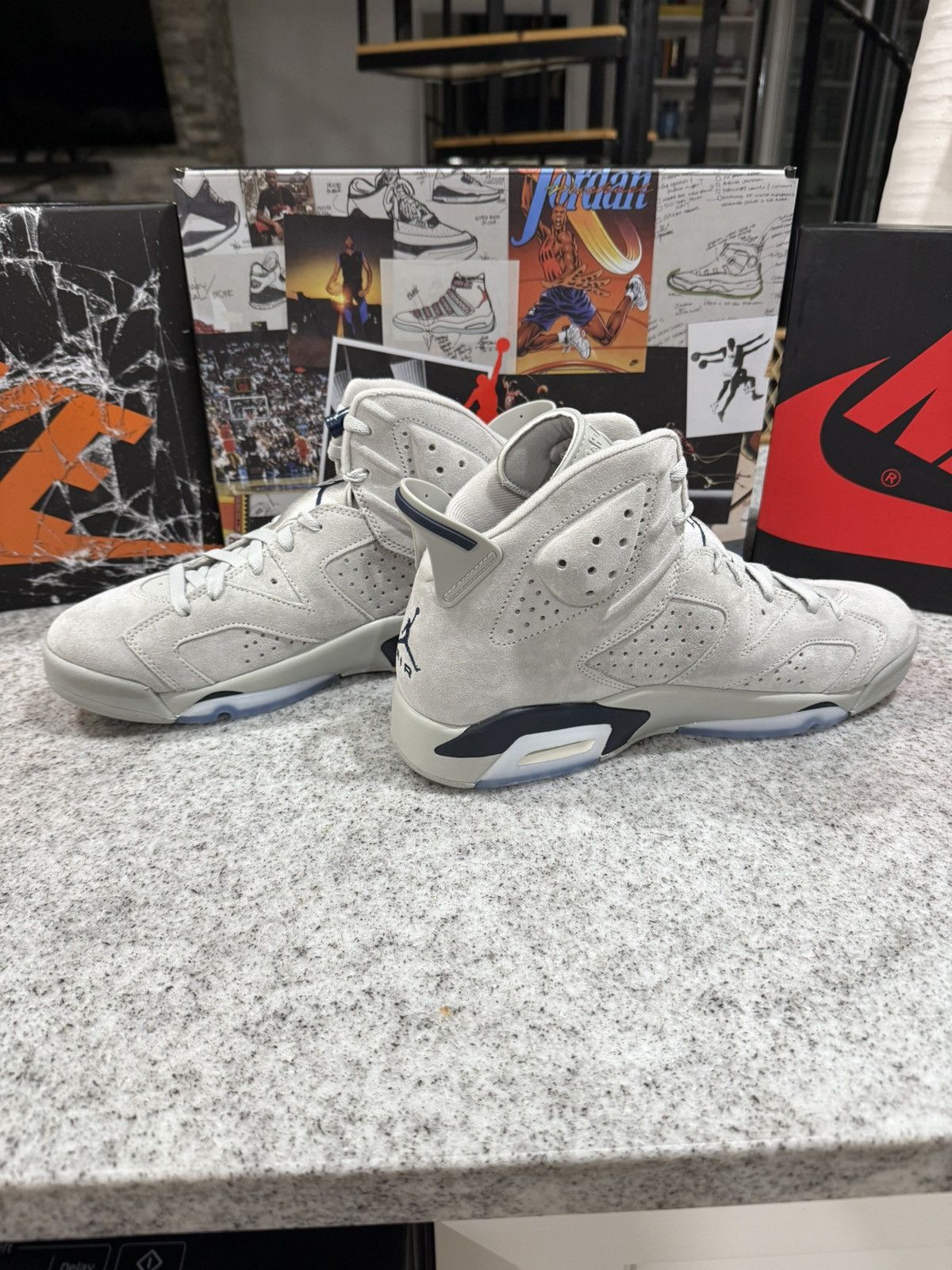 Jordan Brand Air jordan 6 retro georgetown Size US 11 / EU 44 - 4 Thumbnail