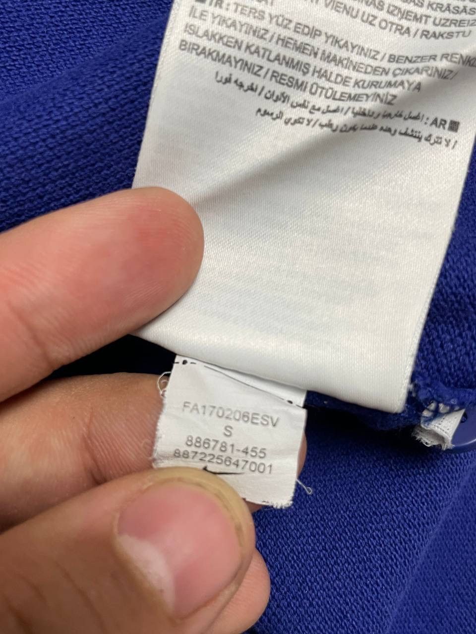 Nike × Vintage Nike Barcelona Vintage Polos Tee Center Swoosh Y2k Size US S / EU 44-46 / 1 - 9 Thumbnail