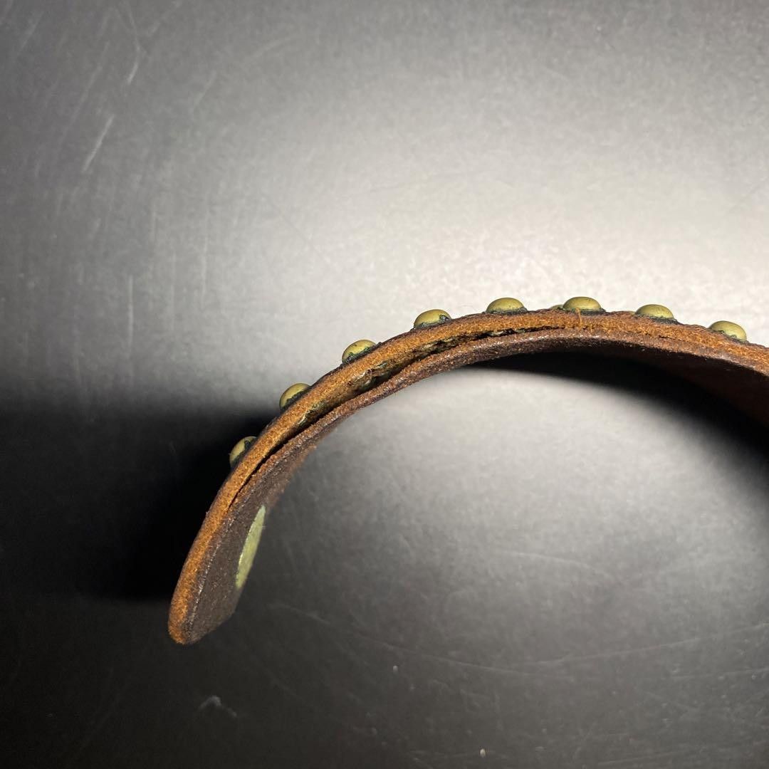 Undercover Archive Studded Leather Bracelet Size ONE SIZE - 4 Thumbnail