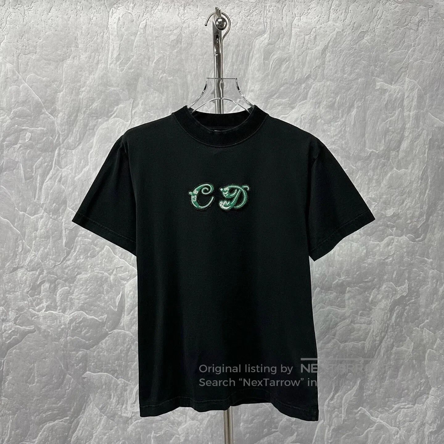 Dior dior sacai black short sleeve shirt. Size US M / EU 48-50 / 2 - 1 Thumbnail