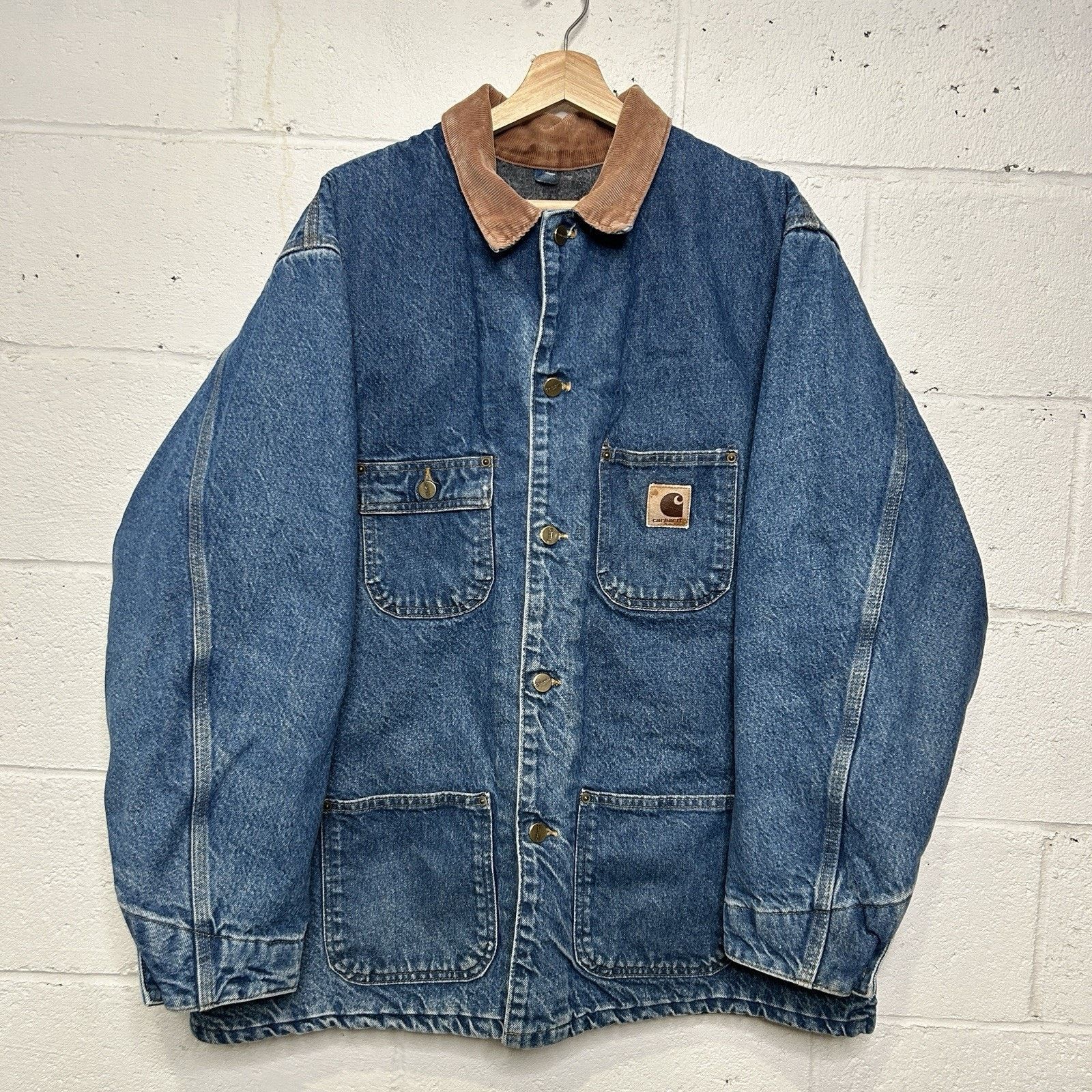 Carhartt × Made In Usa × Vintage Vintage Carhartt Chore Coat