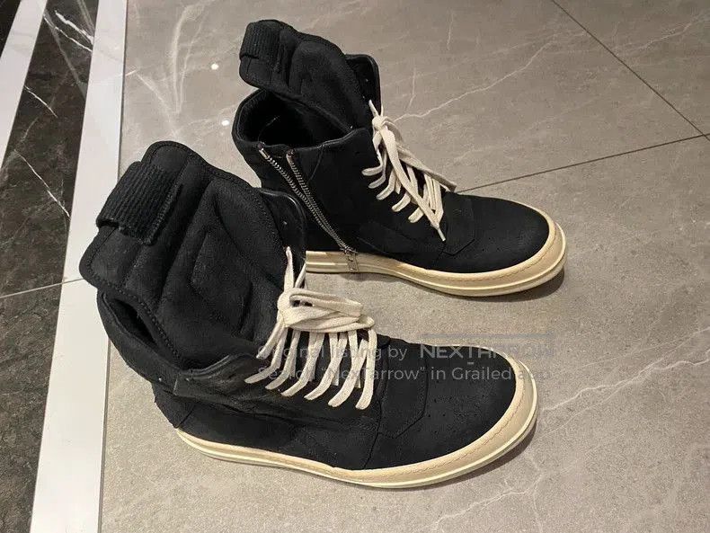 Rick Owens Rick Owens Black Suede Boots Size 41. Size US 8 / EU 41 - 1 Thumbnail