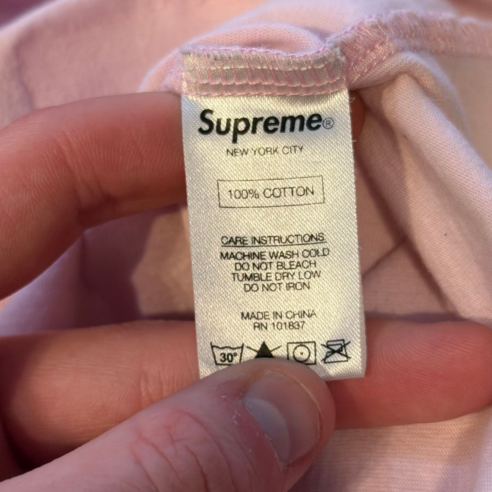 Supreme Supreme 2 Tone Embroidered T-Shirt Size US XL / EU 56 / 4 - 5 Thumbnail