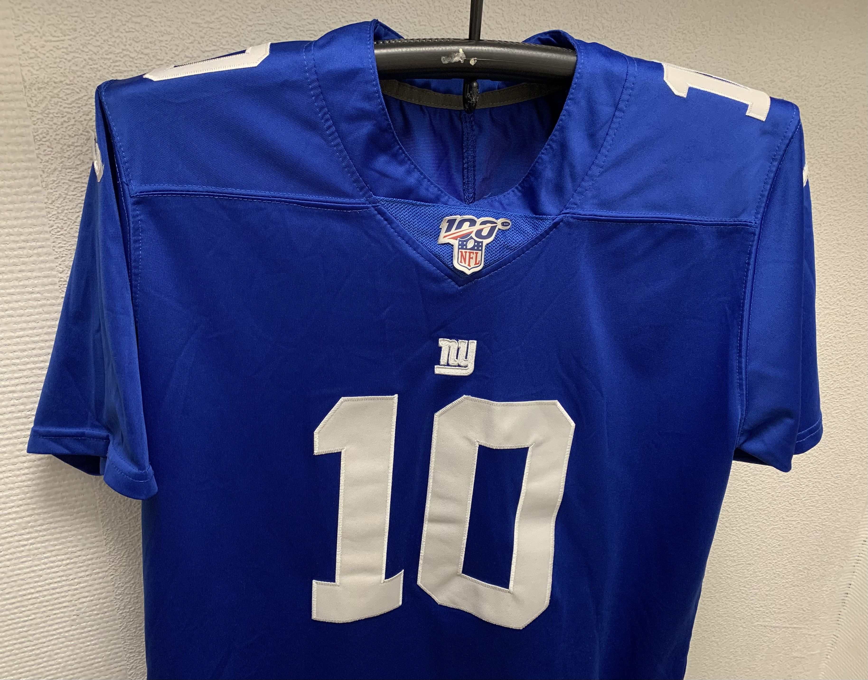 NFL Eli Manning 10 New York NY GIANTS NFL NIKE blue jersey M Size US M / EU 48-50 / 2 - 3 Thumbnail