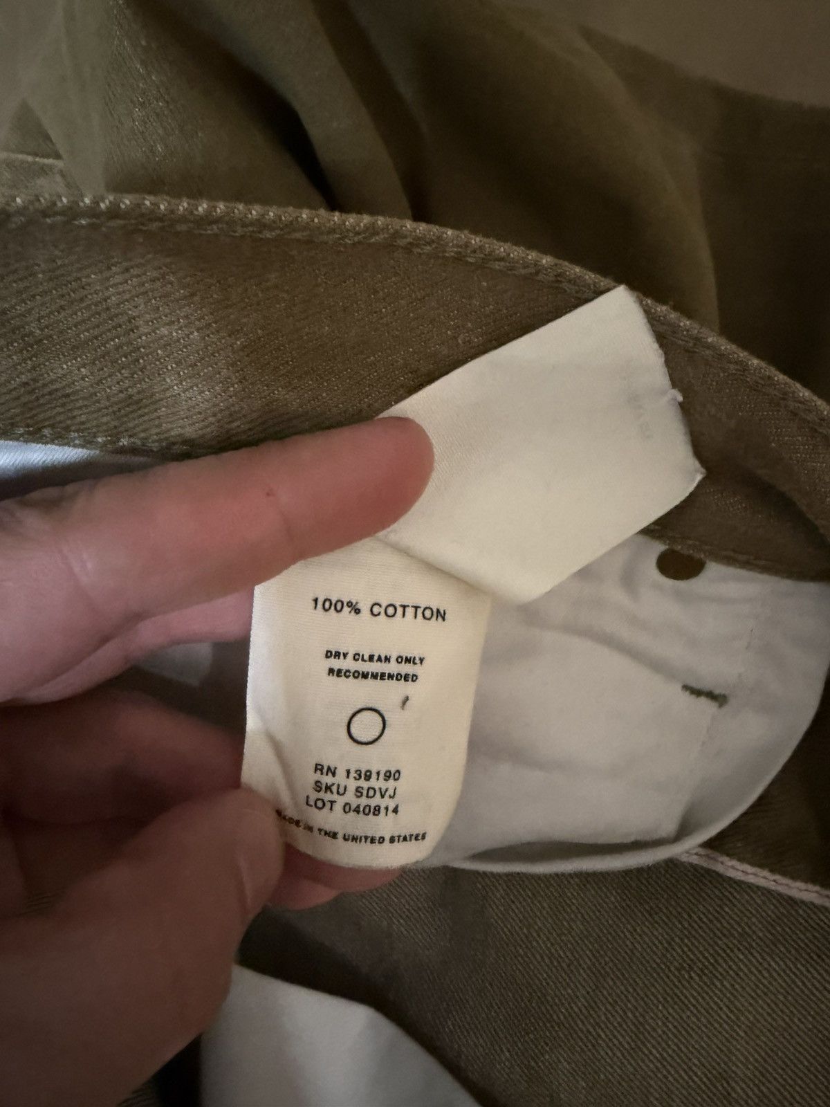 Fear of God Fear Of God Selvedge Jeans Fifth Collection Size 36 Size US 36 / EU 52 - 5 Thumbnail