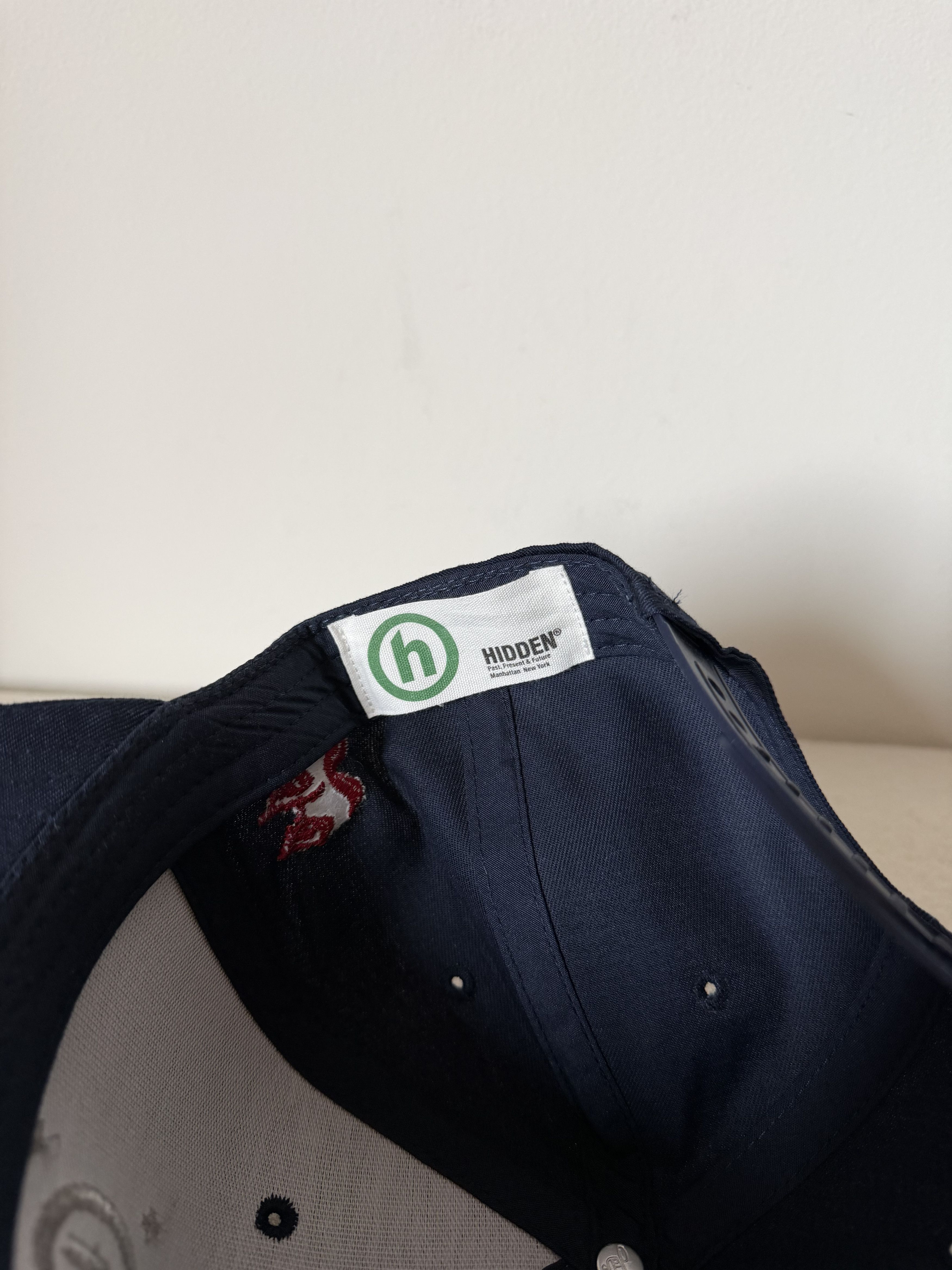 Asics × HIDDEN Hidden NY Asics Dusk Logo 3M Hat in Black Size ONE SIZE - 7 Thumbnail