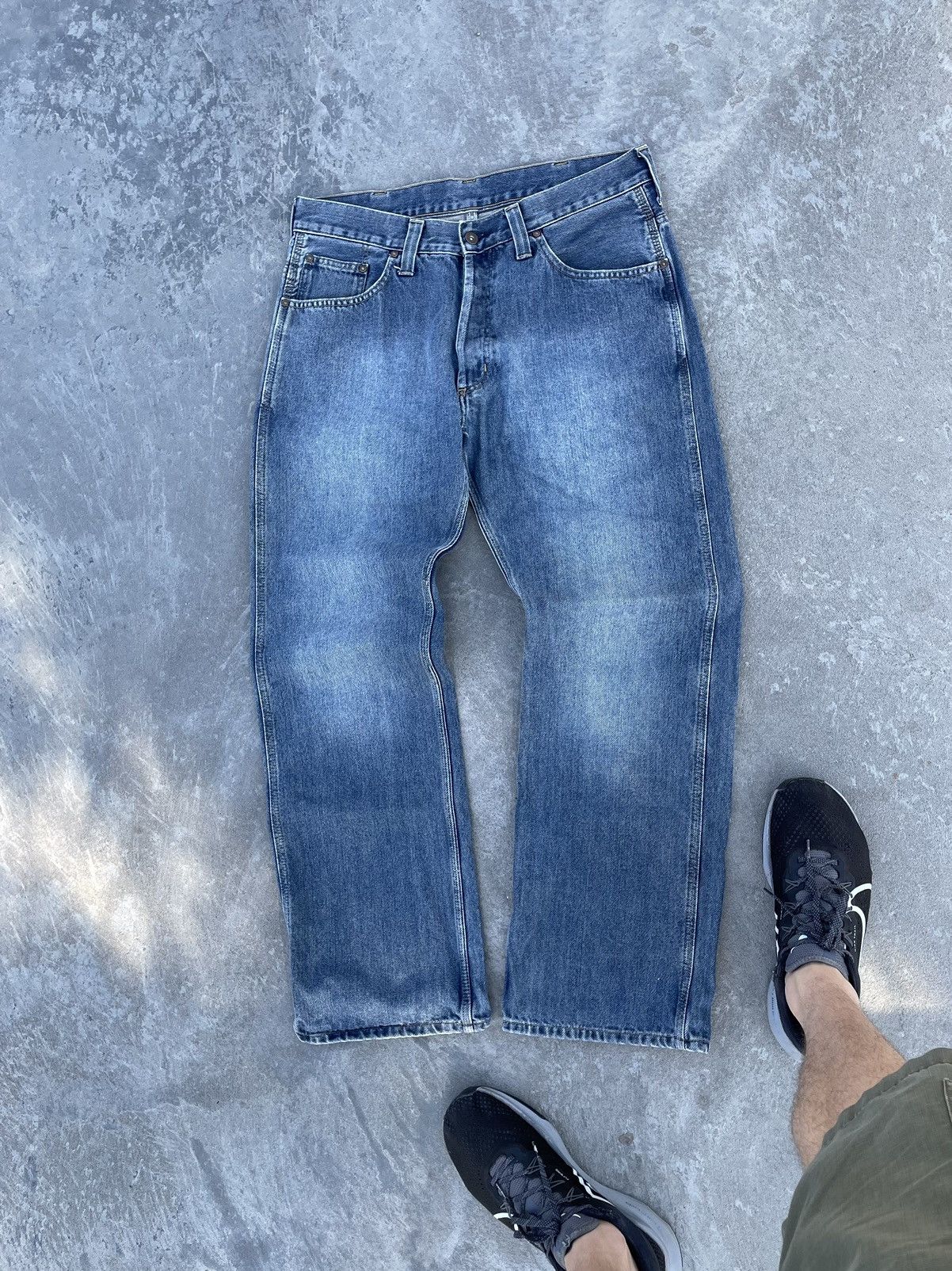 Carhartt Vintage 90s Carhartt Retro Denim Y2k Pants Sk8 Work Jeans Size US 32 / EU 48 - 8 Thumbnail