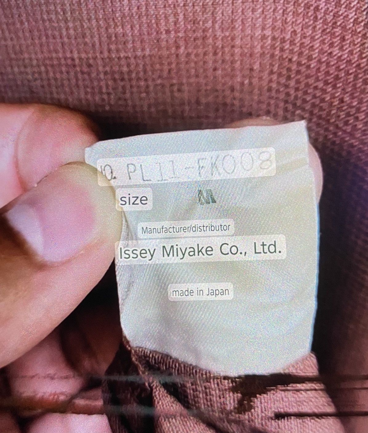 Issey Miyake PLANTATION BLOUSE 👚 Size M / US 6-8 / IT 42-44 - 6 Thumbnail