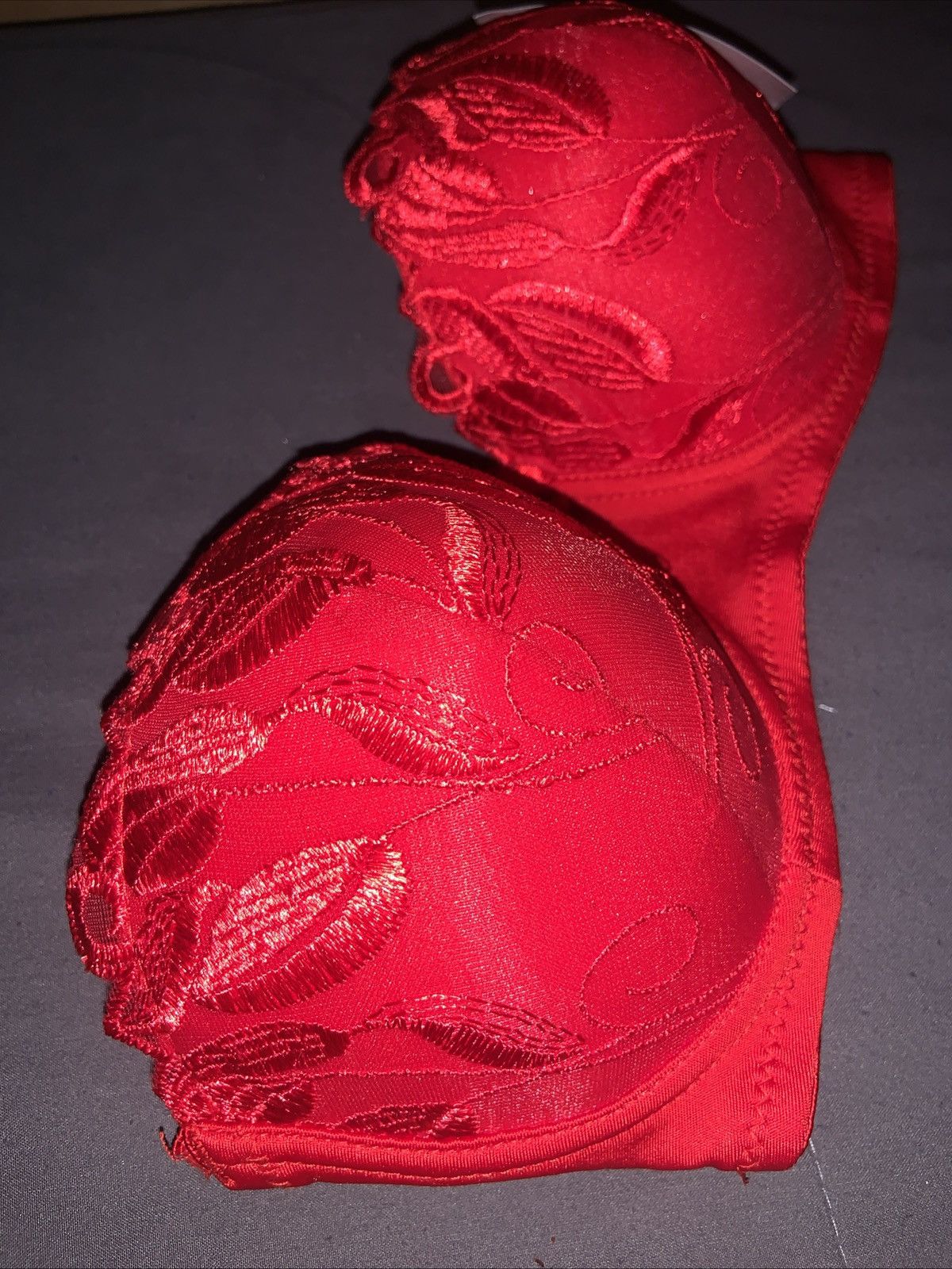 Other 2 New Women’s Bra - 36C - NO STRAPS - Black & Red Bundle Size ONE SIZE - 8 Thumbnail