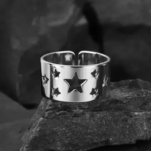 Japanese Brand Star Ring Size ONE SIZE - 3 Thumbnail