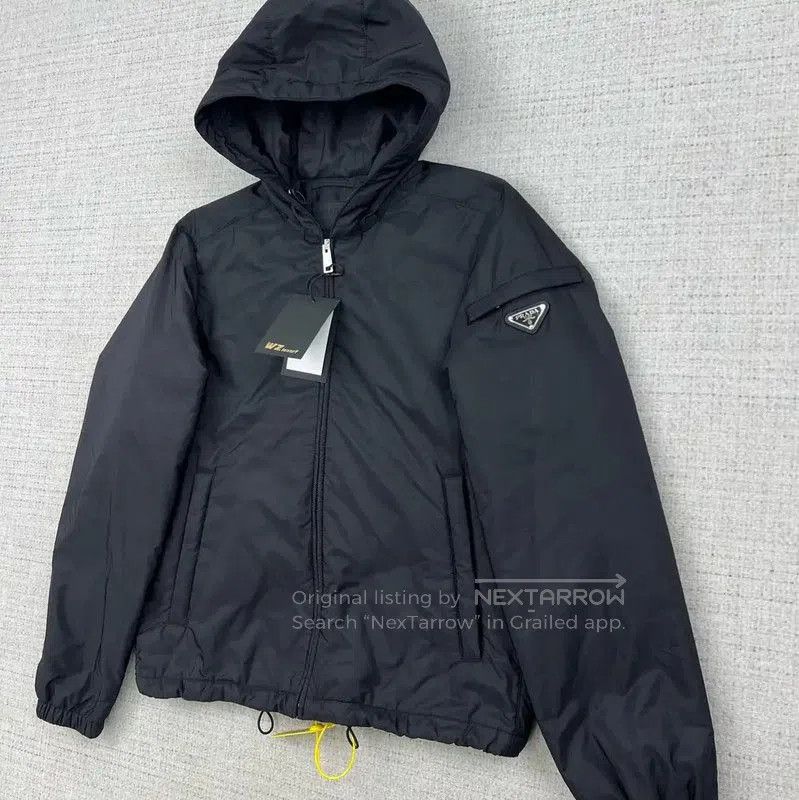 Prada Prada Men's Black Nylon Winter Jacket. Size US S / EU 44-46 / 1 - 2 Thumbnail
