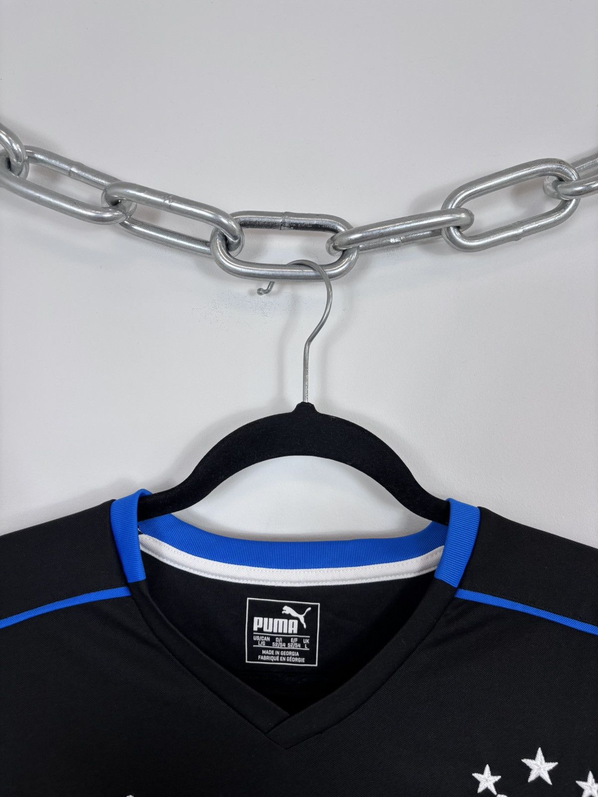 Puma Puma Glasgow Rangers 2017/2018 Third Kit Soccer Jersey Size US L / EU 52-54 / 3 - 4 Thumbnail
