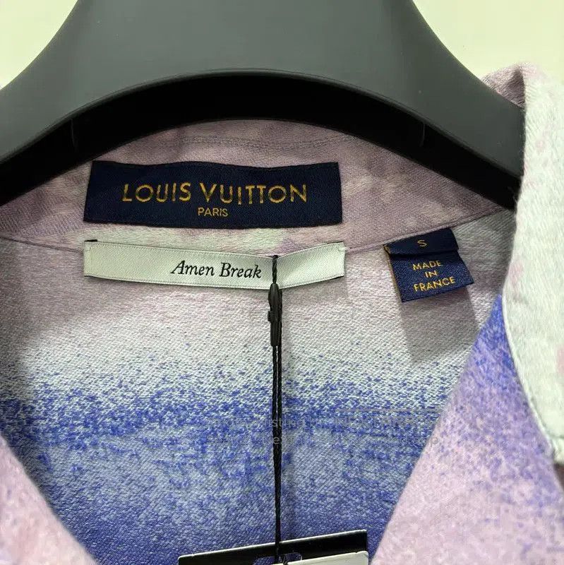 Louis Vuitton Louis Vuitton Pink Landscape Print Short Sleeve Shirt . Size US S / EU 44-46 / 1 - 3 Thumbnail