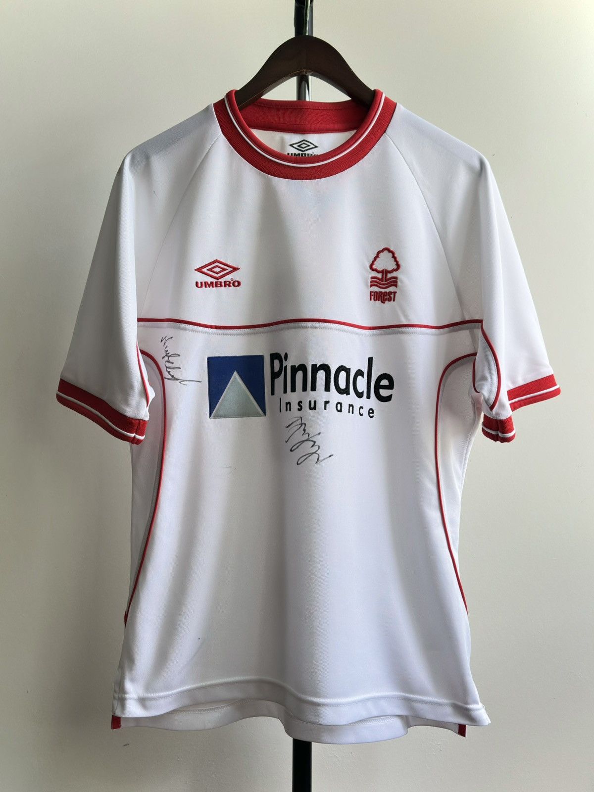 Umbro JACK LESTER #8 VINTAGE FC NOTTINGHAM FOREST 2000/01 JERSEY Size US M / EU 48-50 / 2 - 1 Thumbnail
