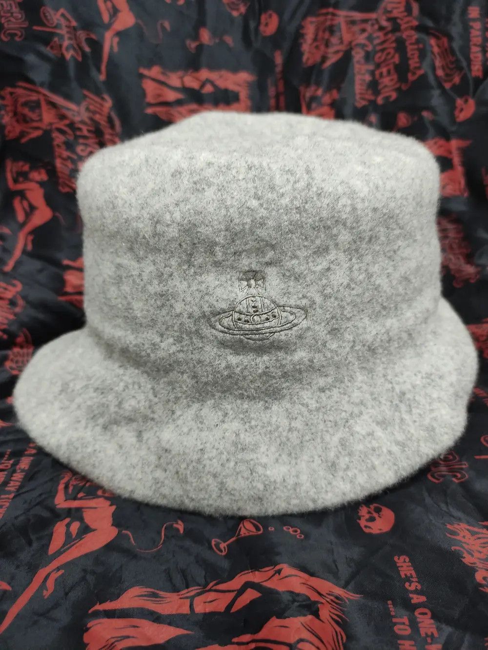 Vivienne Westwood VIVIENNE WESTWOOD WOOL BUCKET HAT Size ONE SIZE - 2 Thumbnail