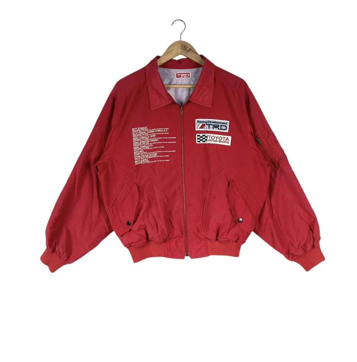 Sports Specialties Vintage Toyota Racing Development TRD Bomber Light Jacket Size US L / EU 52-54 / 3 - 1 Thumbnail