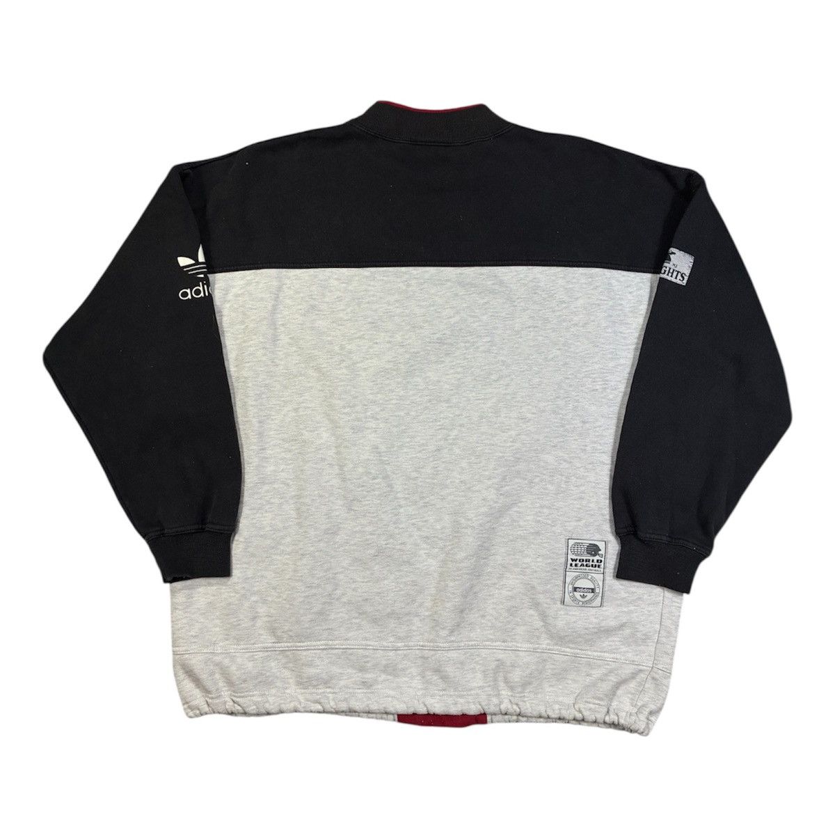 Adidas Vintage 90s Adidas NY Knights American Football Sweatshirt Size US L / EU 52-54 / 3 - 2 Thumbnail