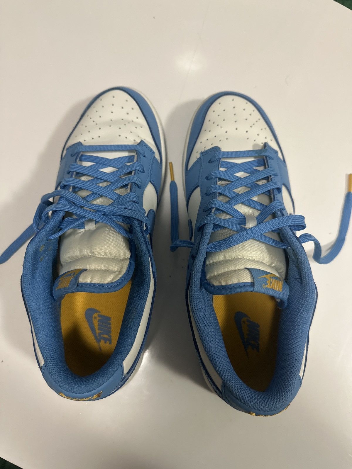 Nike Woman Nike Dunk Low Sail Coast Blue White 11.5 DD1503 100 Size US 11.5 / EU 44-45 - 4 Thumbnail