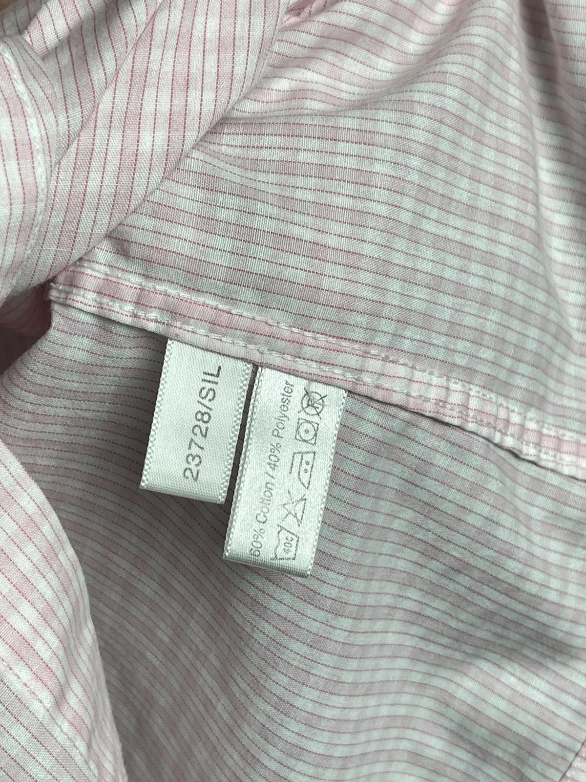 Yves Saint Laurent Yves Saint Laurent Vintage Pink Checkered Shirt Size L Size US L / EU 52-54 / 3 - 11 Thumbnail