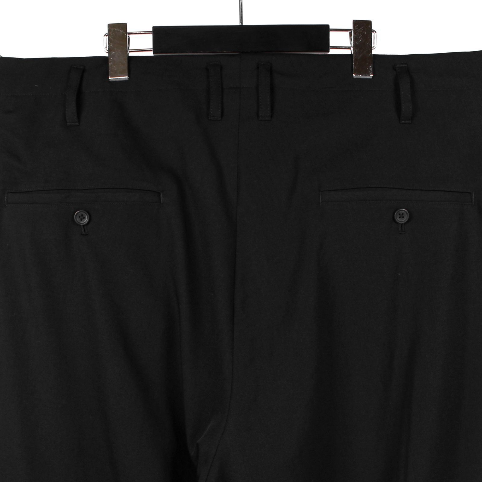 Yohji Yamamoto Yohji Yamamoto Pour Homme - W/Gabardine Hem Belt Pants Size US 30 / EU 46 - 5 Thumbnail