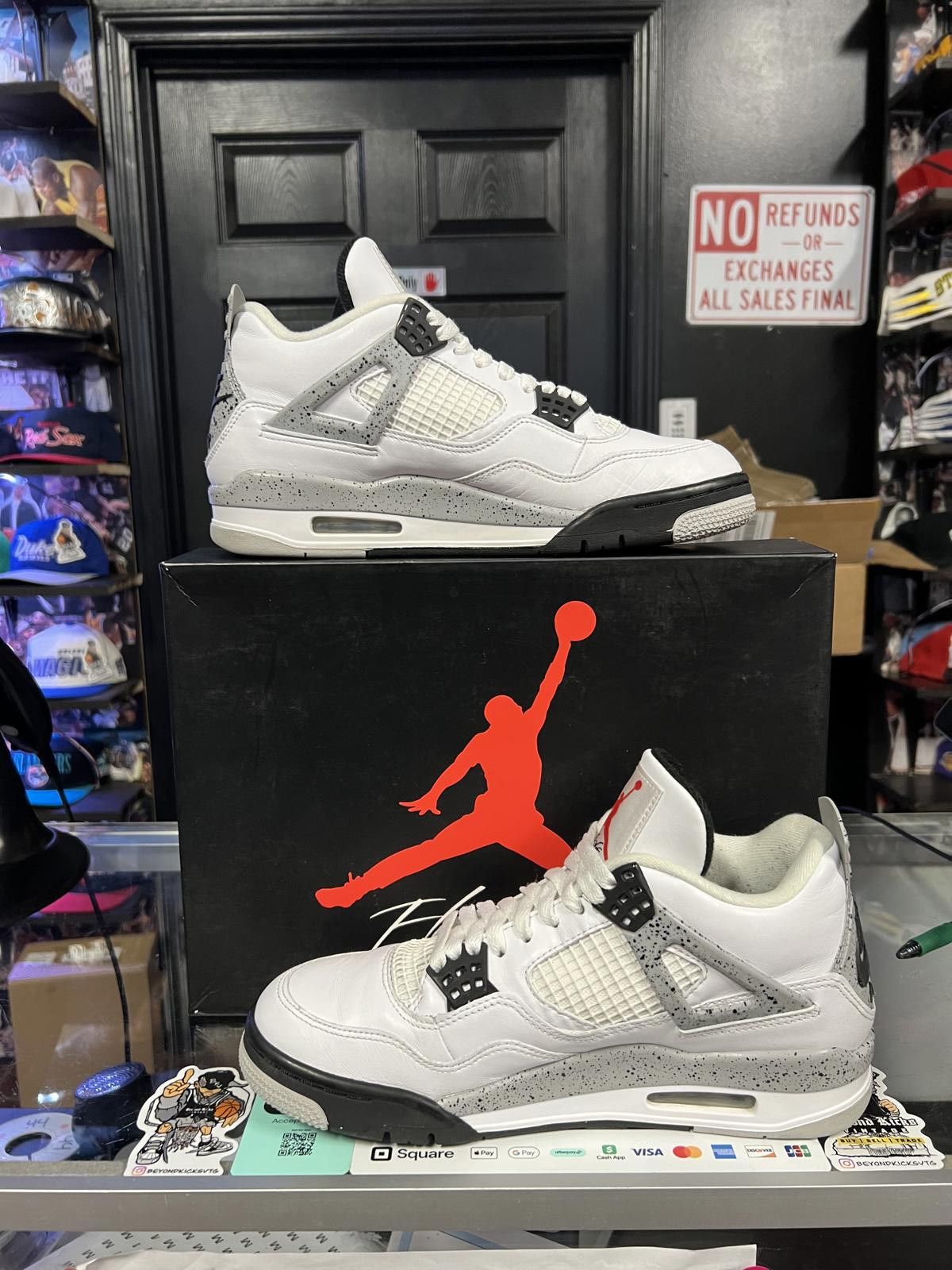 Jordan Brand Jordan 4 ‘White Cement’ Size US 9 / EU 42 - 6 Thumbnail