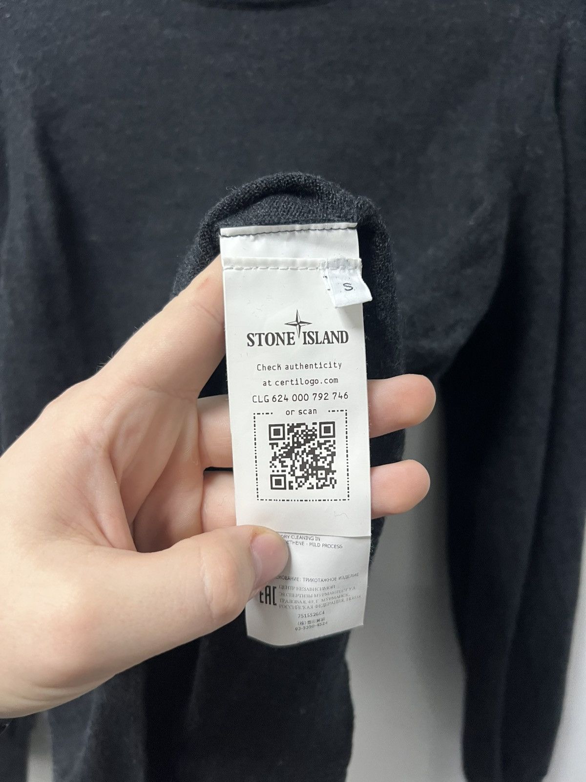 Stone Island Stone Island Sweatshirt Crew Neck Cotton Sweater Size US S / EU 44-46 / 1 - 6 Thumbnail