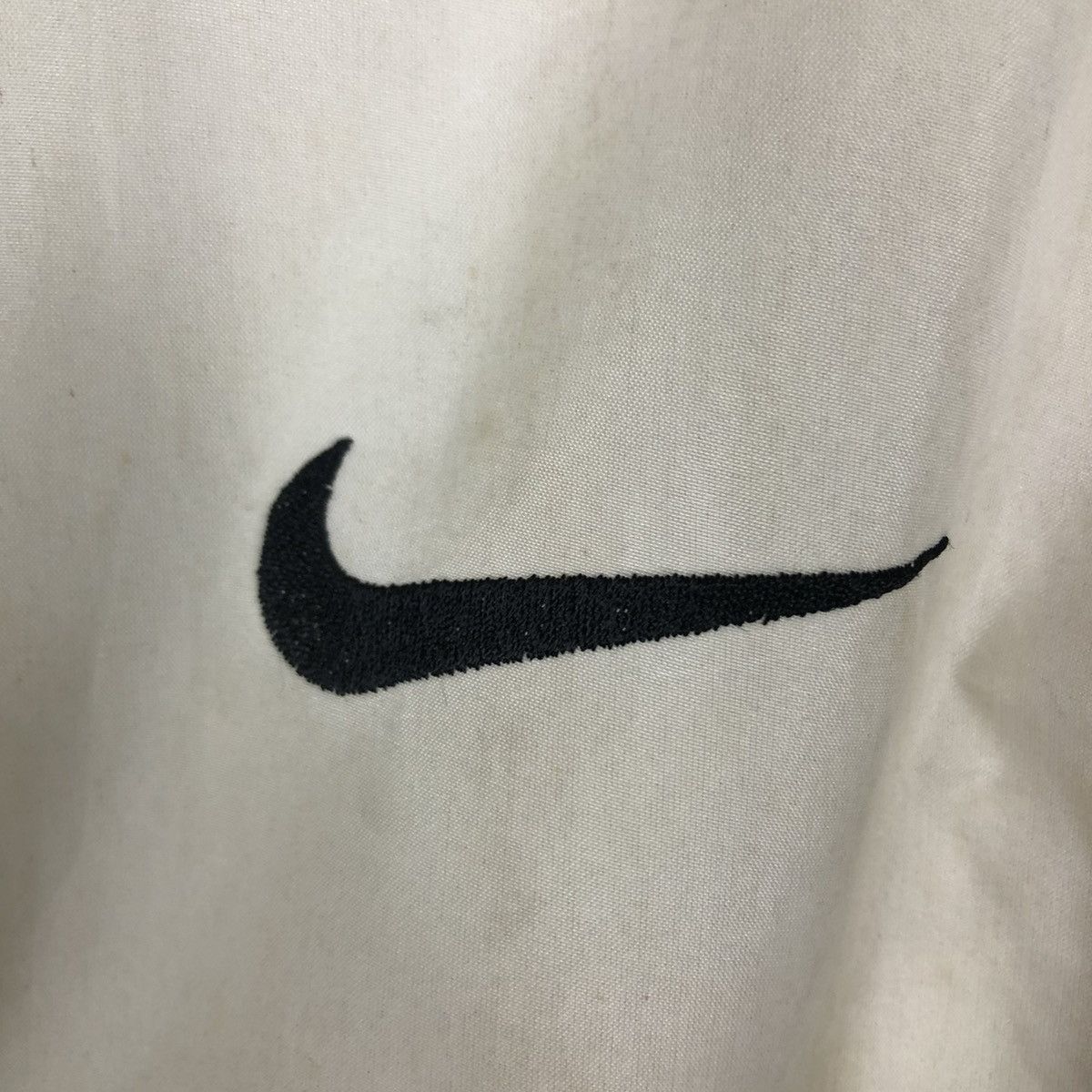 Nike 📌VINTAGE NIKE WINDBREAKER DOUBLE LAYER BIG SWOOSH Size US L / EU 52-54 / 3 - 19 Thumbnail