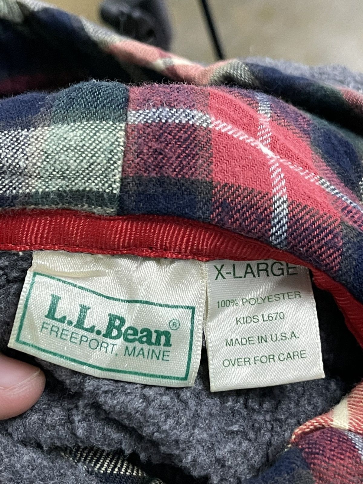 L.L. Bean Vintage L.L Bean Fleece Anorak Size US XL / EU 56 / 4 - 13 Thumbnail