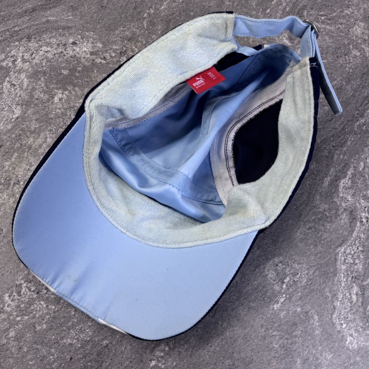Puma Y2K Puma nylon 5-panel hat suede cap camp vintage big logo Size ONE SIZE - 5 Thumbnail