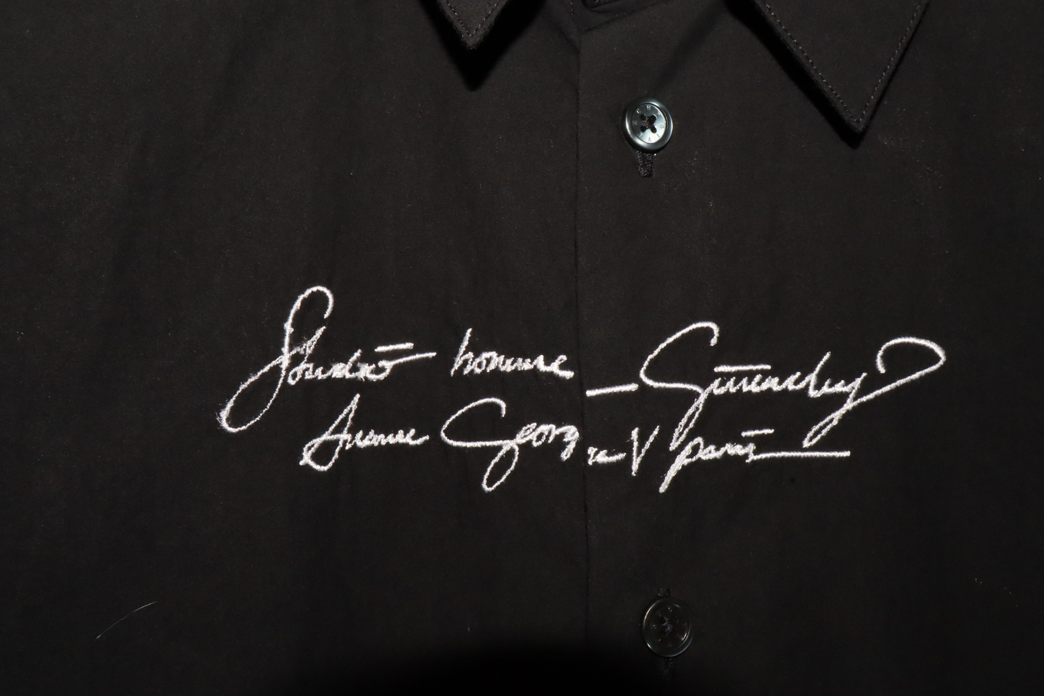 Givenchy Embroidered logoshirt Size US S / EU 44-46 / 1 - 3 Thumbnail