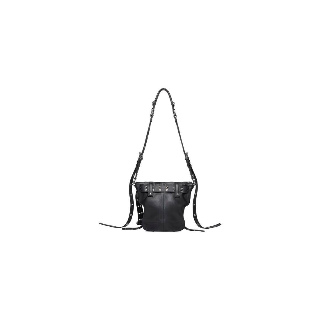 Balenciaga o1srvl11e0825 Size: OS / Emo XS Bucket Bag in Black Size ONE SIZE - 4 Thumbnail