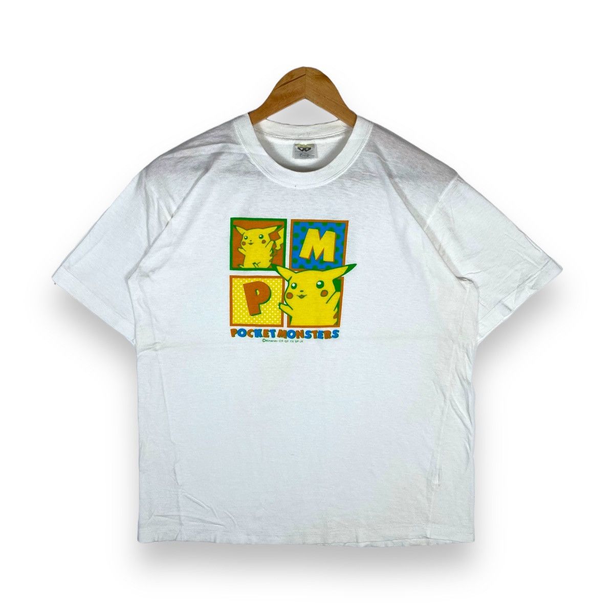 Pokemon Vintage 90's POCKET MONSTERS Pikachu Pokemon Japan Tee Size US M / EU 48-50 / 2 - 1 Thumbnail