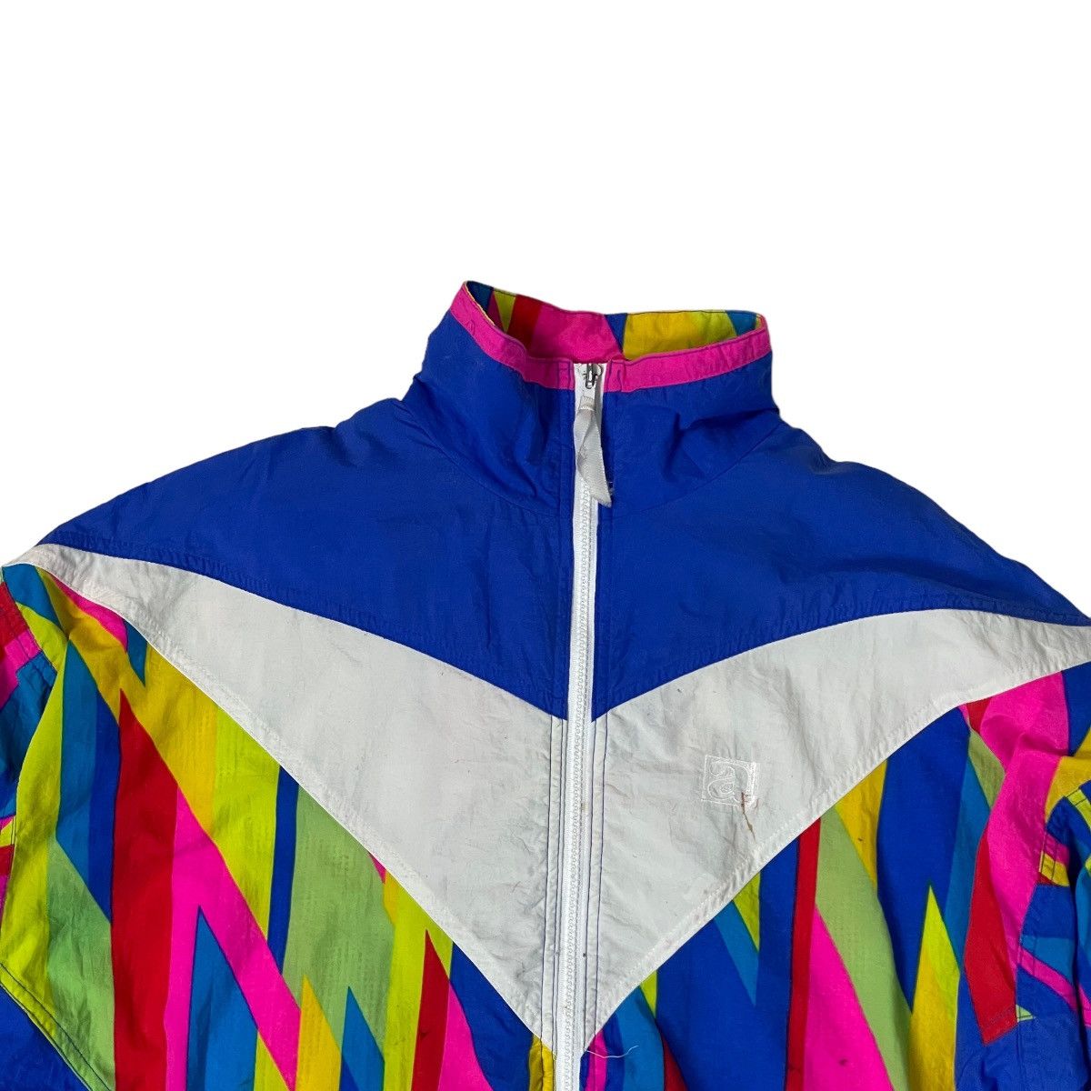 Japanese Brand Japanese Multicolour Patchwork Windbreaker Size US L / EU 52-54 / 3 - 4 Thumbnail