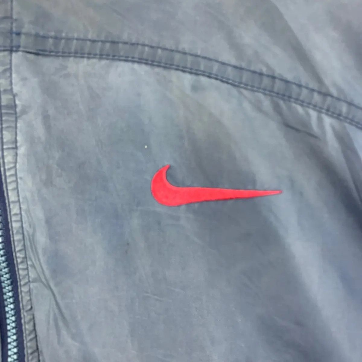 Nike Vintage NIKE USA SWOOSH Center Logo Coach Jacket Varsity Size US L / EU 52-54 / 3 - 10 Thumbnail