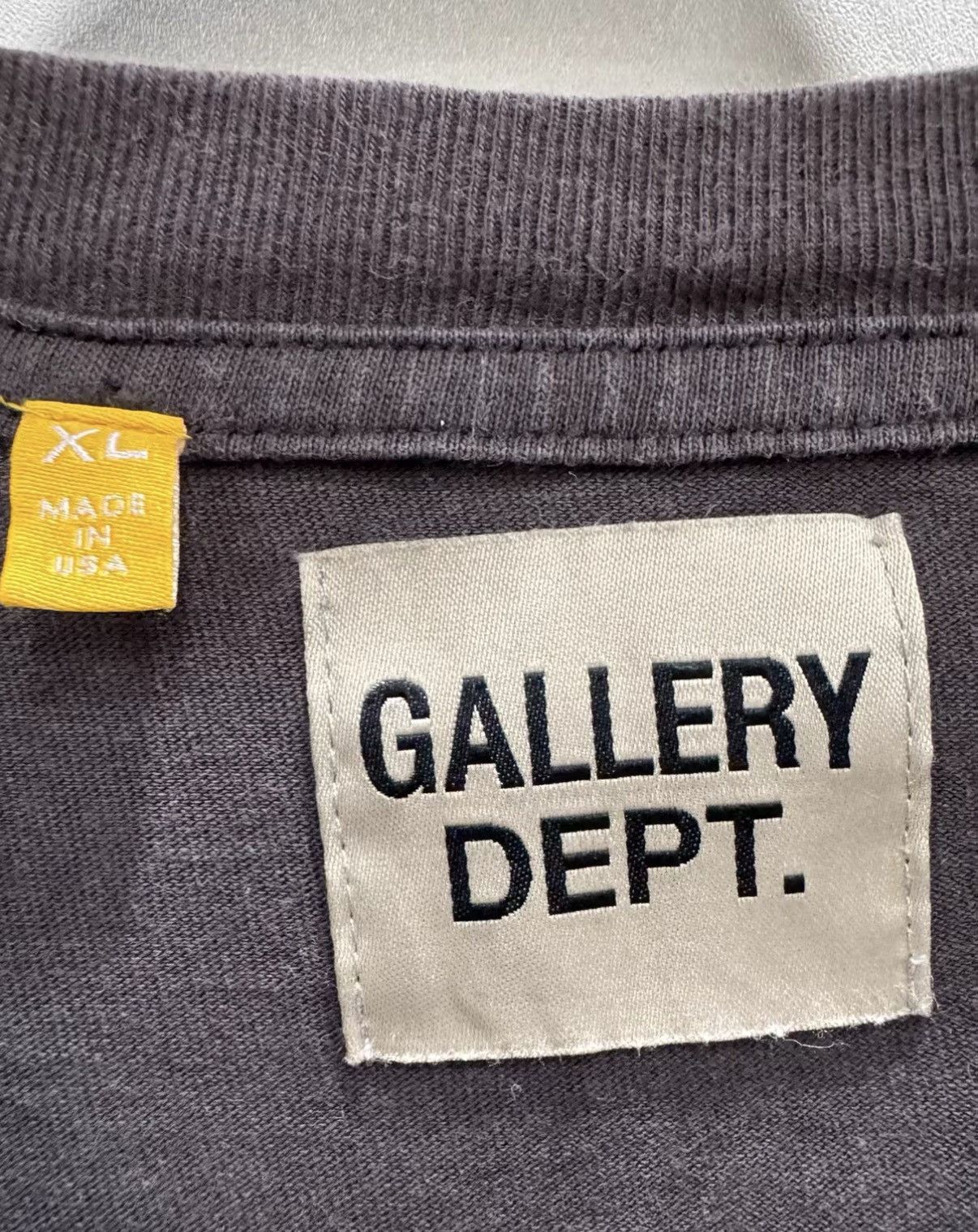 Gallery Dept. GALLERY DEPT Washed Printed Short Sleeve T-Shirt J57 Size US XL / EU 56 / 4 - 6 Thumbnail