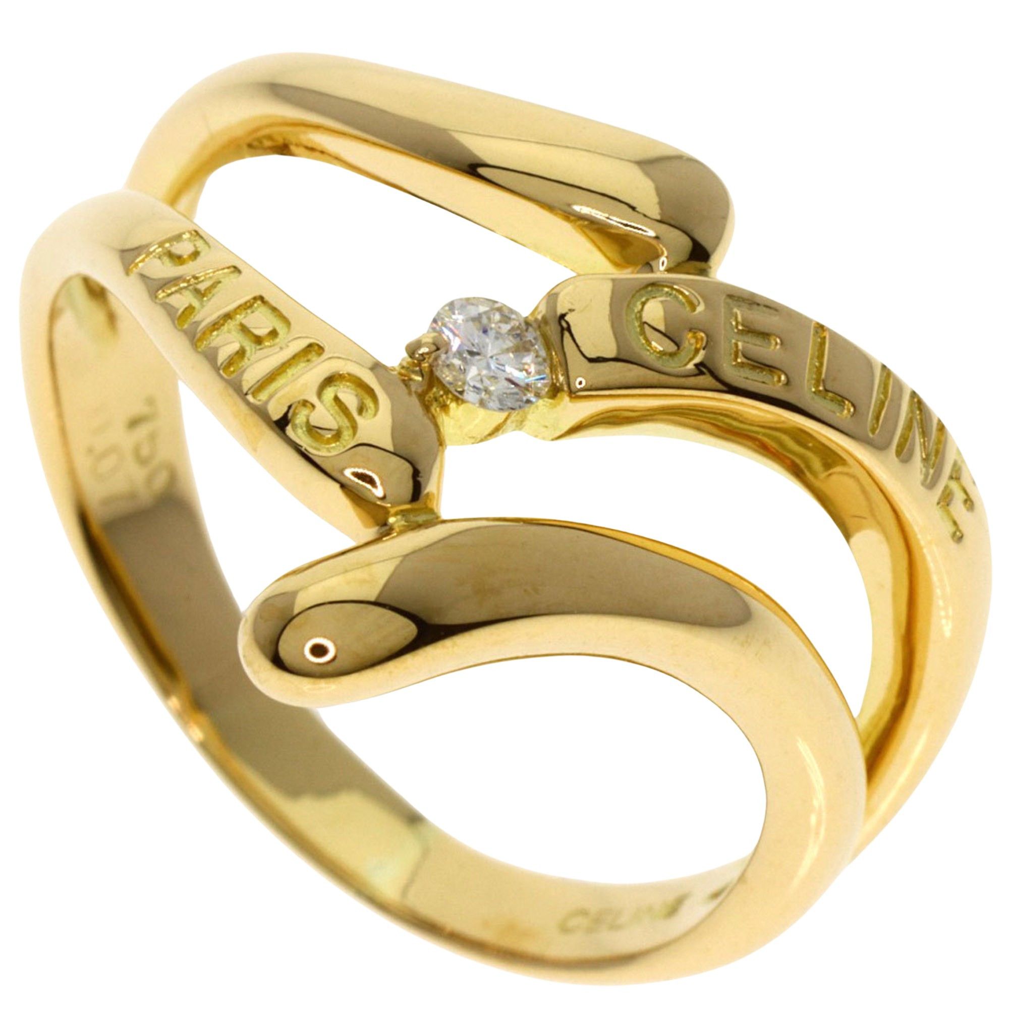 image of Celine Céline Ring in Gold, Women's