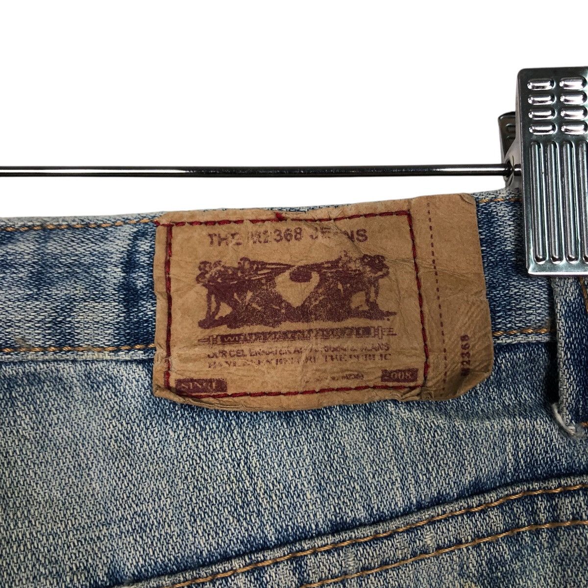 Japanese Brand Hysteric Glamour Vintage Distressed Straight Leg Denim Size 30" / US 8 / IT 44 - 14 Thumbnail