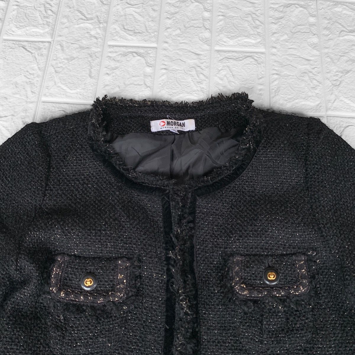 Morgan De Toi MORGAN DE TOI JAPAN TWEED JACQUARD JACKET Size S / US 4 / IT 40 - 9 Thumbnail