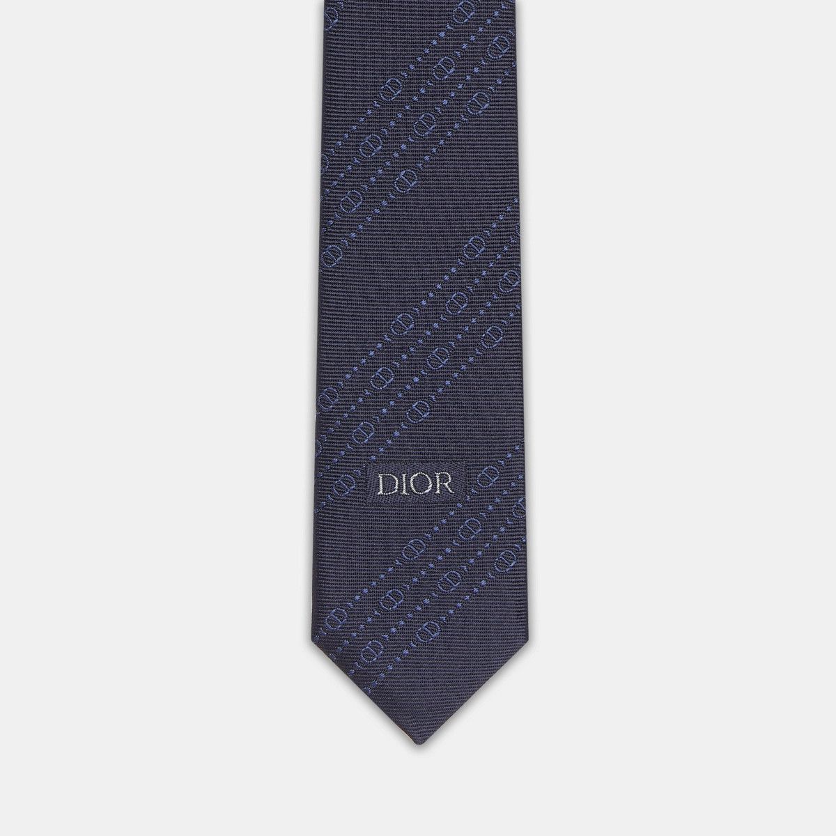 o1bcso1str0126 Size:OS/Cd Icon Striped Tie in Nevy Blue
