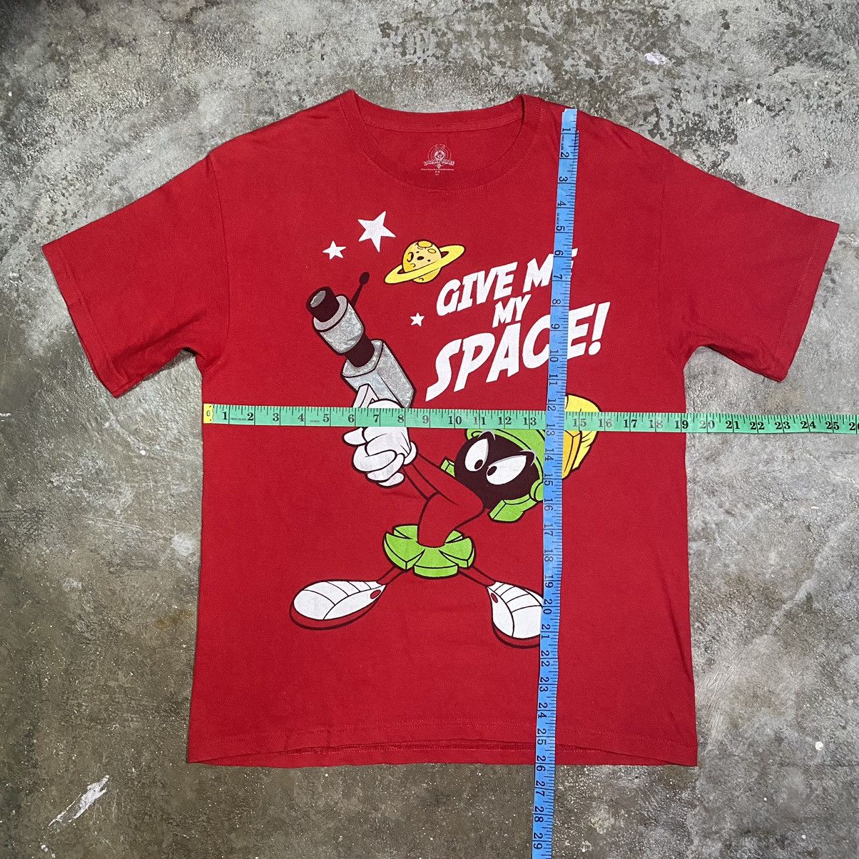 Cartoon Network LOONEY TUNES MARVIN THE MARTIAN CARTOON T SHIRT Size US M / EU 48-50 / 2 - 11 Thumbnail