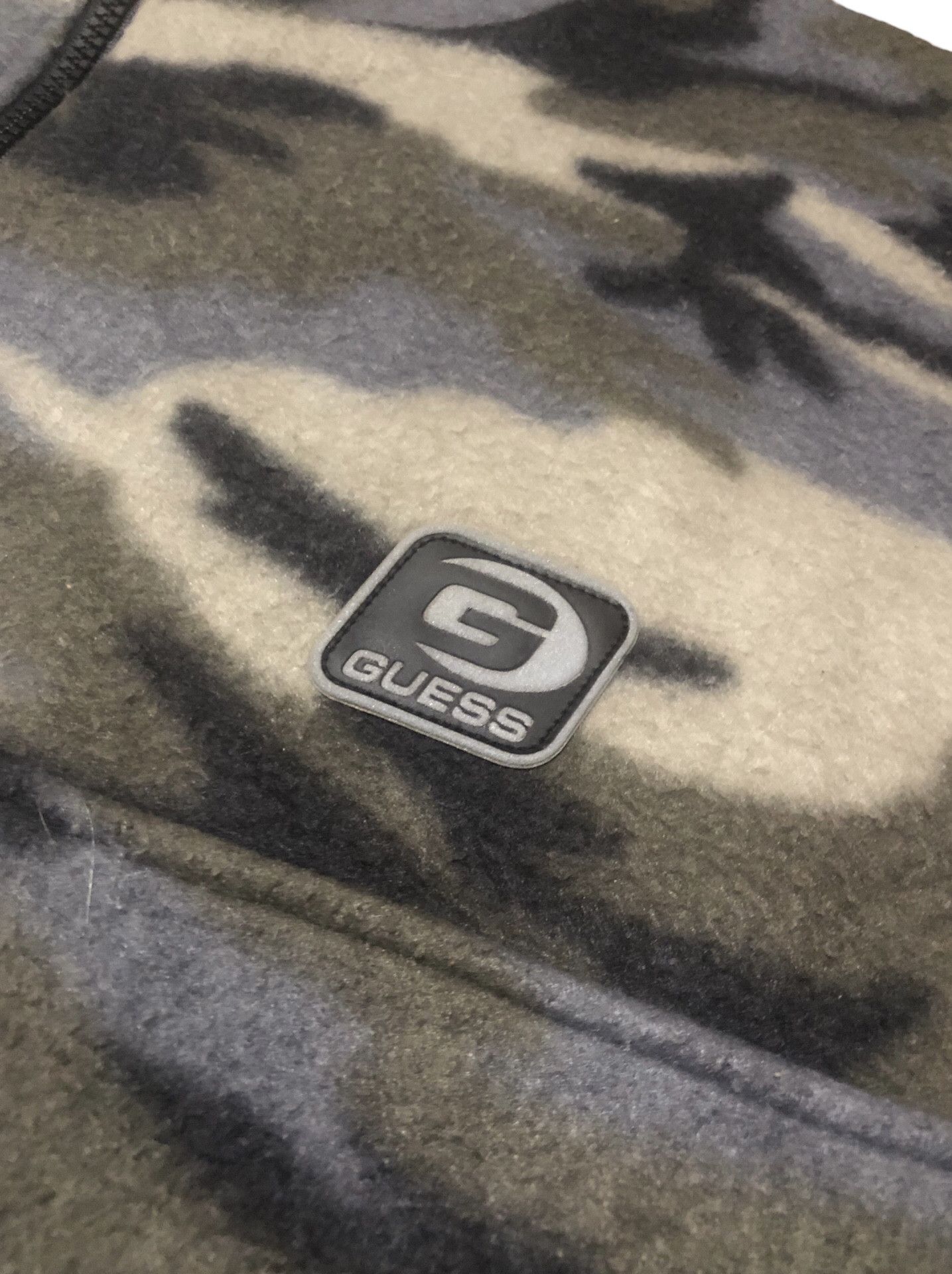 Guess 🔥Vintage Y2K GUESS Camo Half-Zip Fleece Sweater Jacket Size US S / EU 44-46 / 1 - 8 Thumbnail