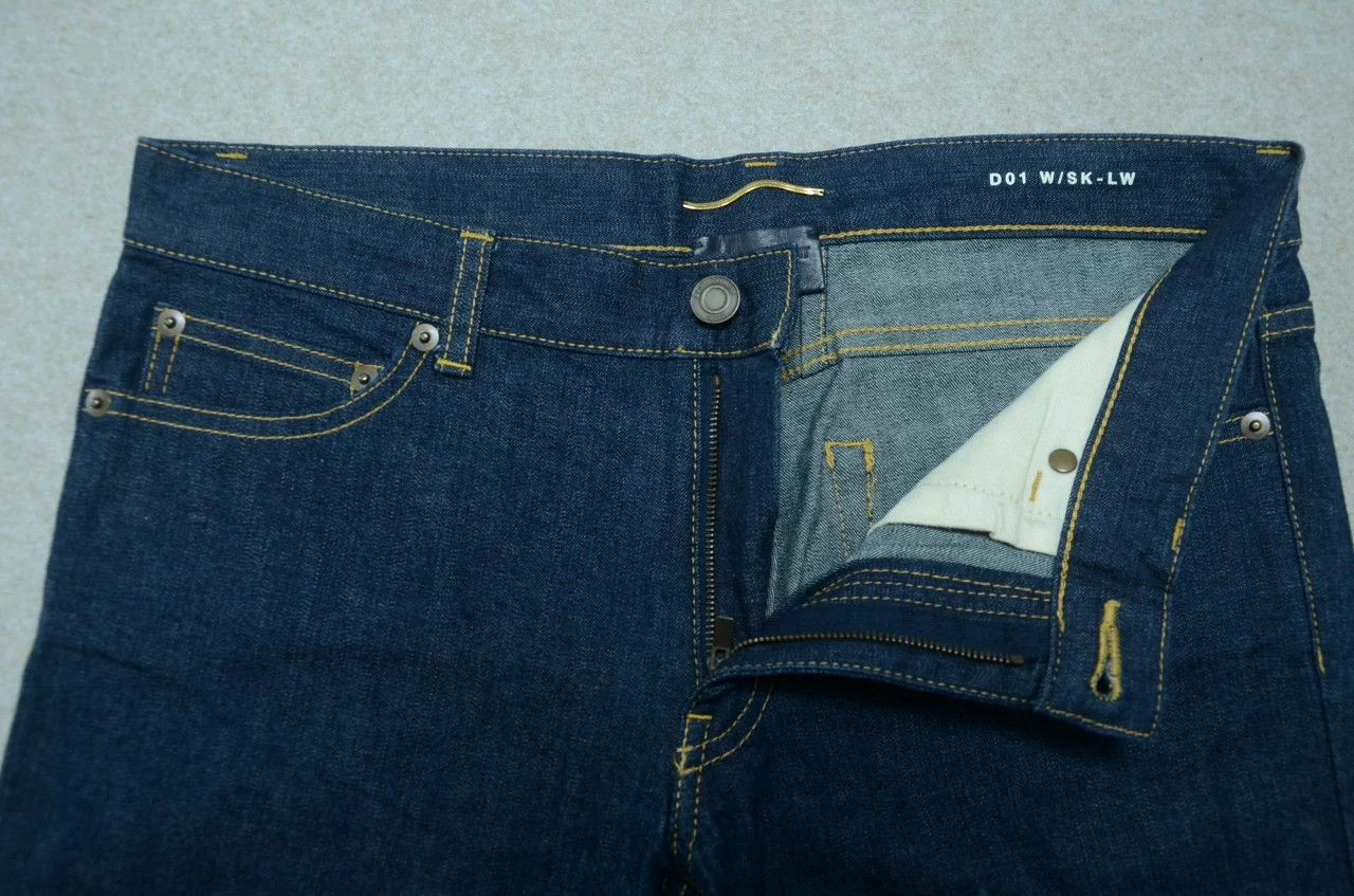 Saint Laurent Paris SLP Hedi D01 Raw Denim 30 Mint Size US 30 / EU 46 - 4 Thumbnail