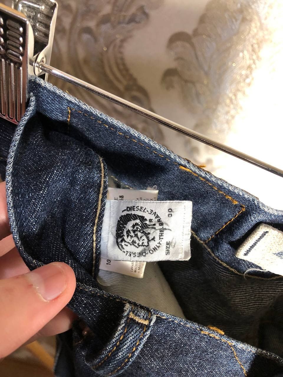 Diesel × Vintage VERY RARE DIESEL INDUSTRY DENIM DIVISION JEANS RETRO Y2K 90s Size US 30 / EU 46 - 3 Thumbnail