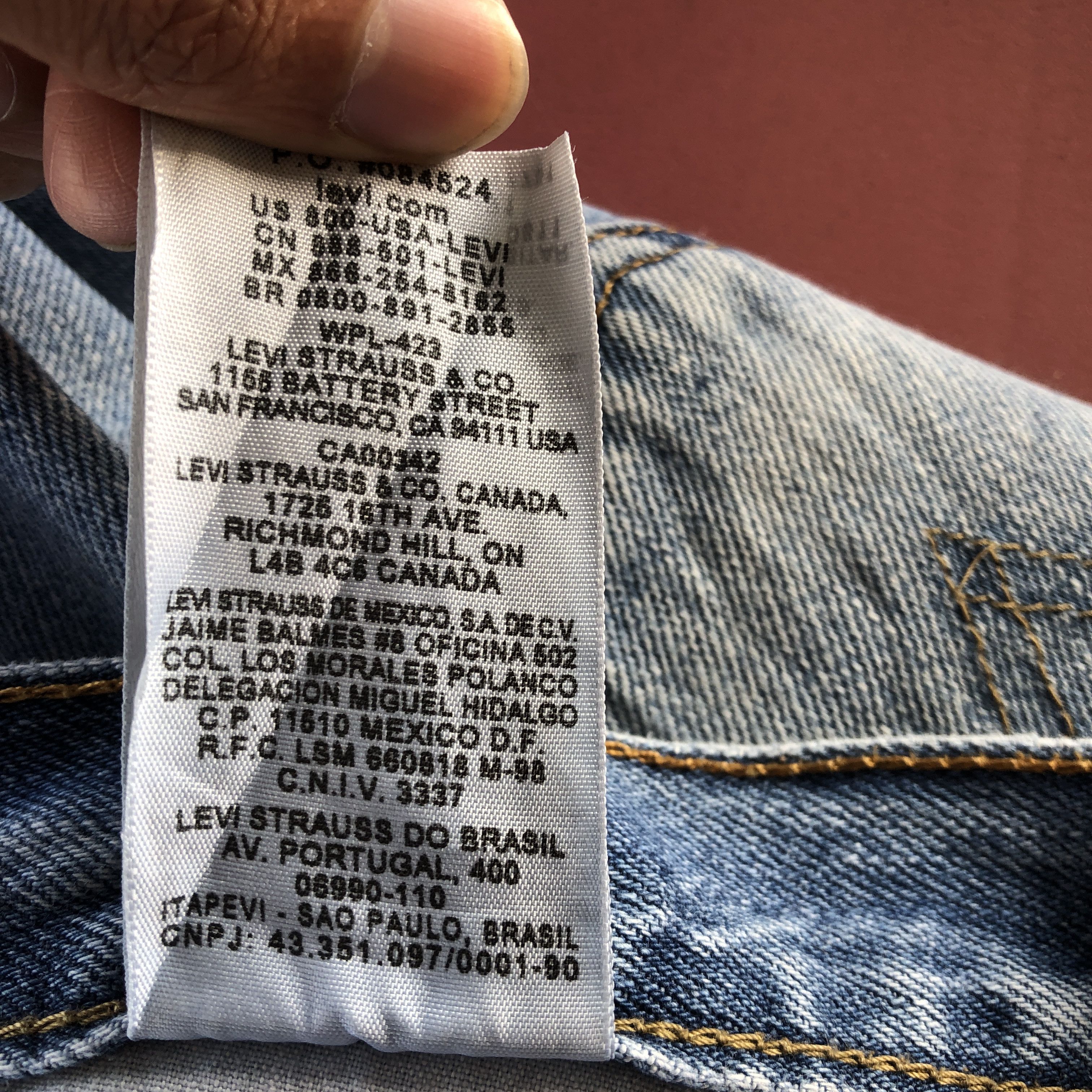 Levi's Vintage Levis Sun Faded Jeans Levi's 550 Light Wash Denim Size US 32 / EU 48 - 10 Thumbnail
