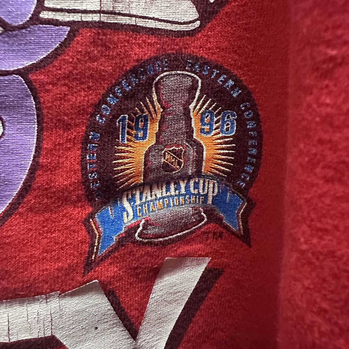 Logo 7 90s Detroit Red Wings Stanley Cup Size Large T-Shirt Logo 7 Size US L / EU 52-54 / 3 - 3 Thumbnail