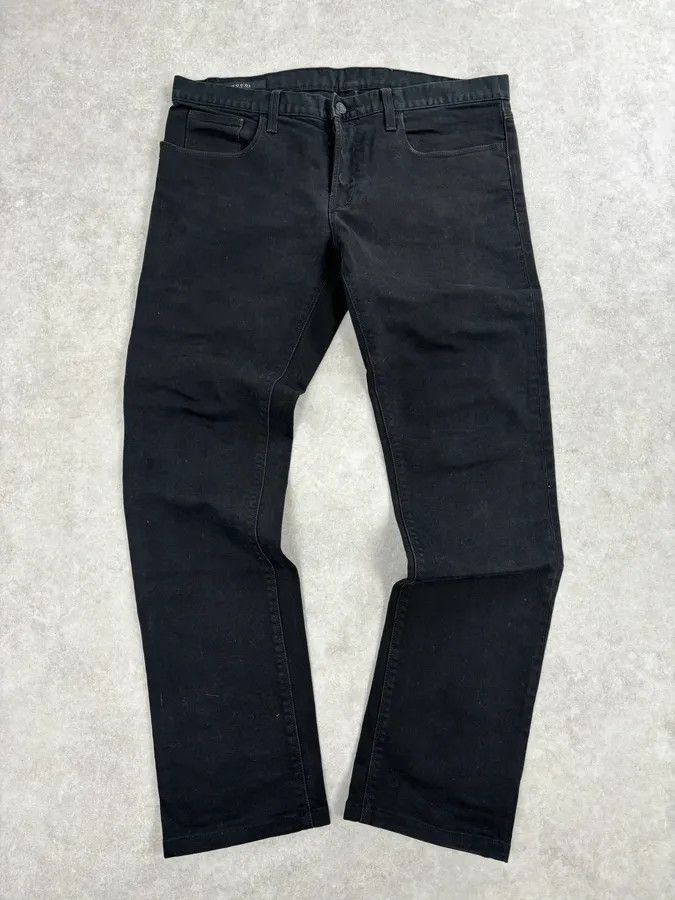 Gucci AW2009 Gucci Black Slim Jeans by Frida Giannini Size US 32 / EU 48 - 1 Thumbnail