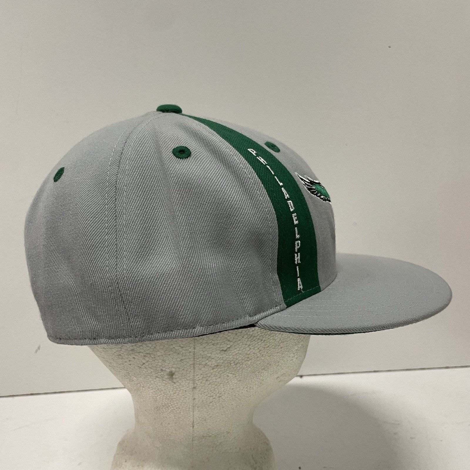 Mitchell & Ness Philadelphia Eagles Hat Mitchell & Ness Fitted Cap 7.5 Gray Size ONE SIZE - 5 Thumbnail