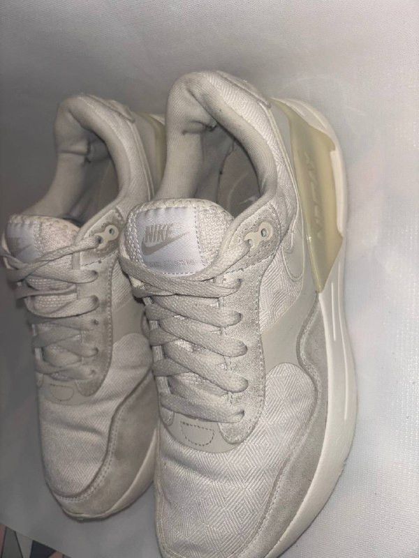 Nike WOMEN'S SNEAKERS NIKE AIR MAX SYSTM WHITE/GREY DZ1637-001 Size US 8.5 / IT 38.5 - 15 Thumbnail