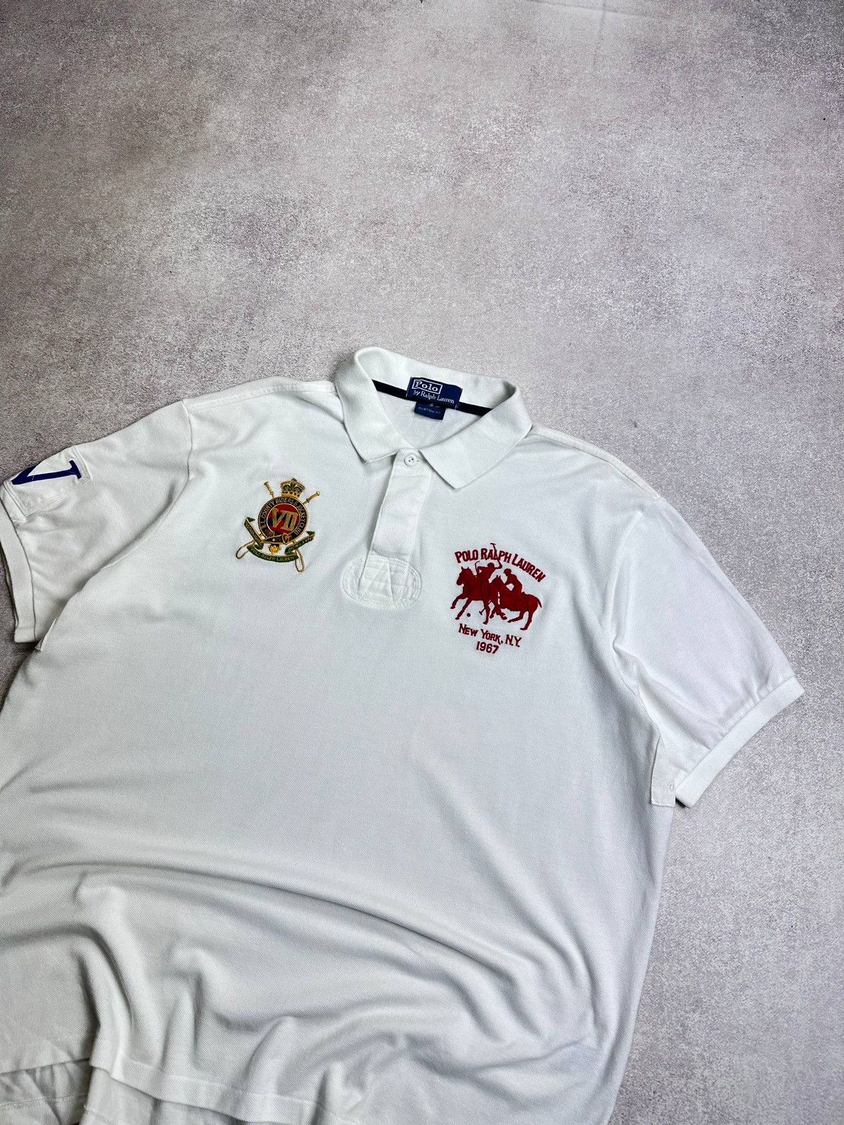 Polo Ralph Lauren Vintage 90s Polo Ralph Lauren Chief Keef Style Y2K Shirt XL Size US XL / EU 56 / 4 - 2 Thumbnail