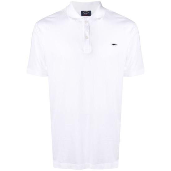 PAUL & SHARK Men Polo Shirts C0P1013 010 WHITE